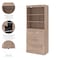 Bestar Bestar Pur 36W Shelving Unit with 3 Drawers in rustic brown 26872-000009 - alternate 2